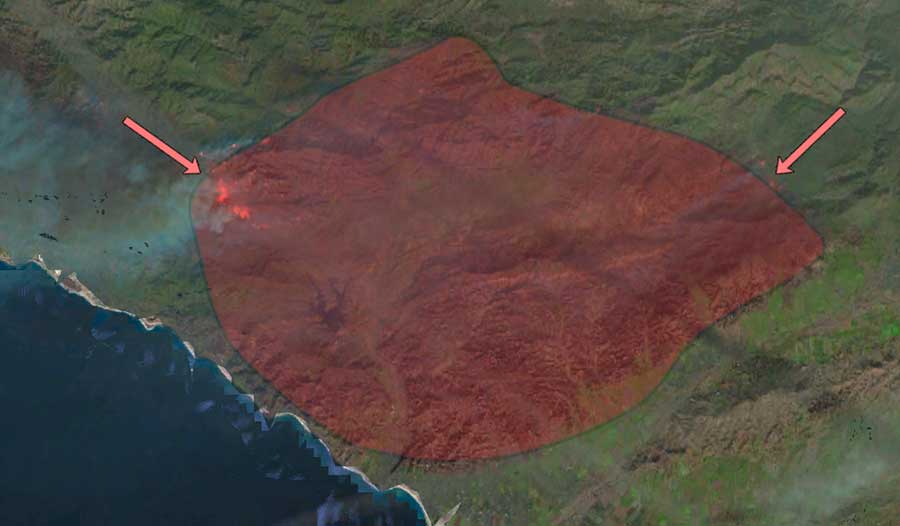 Active Fire Maps Feature