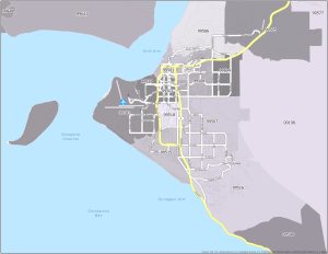 Anchorage Zip Code Map