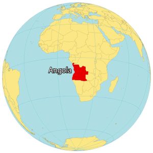 Angola World Map
