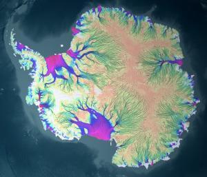 Antarctica Ice Flow