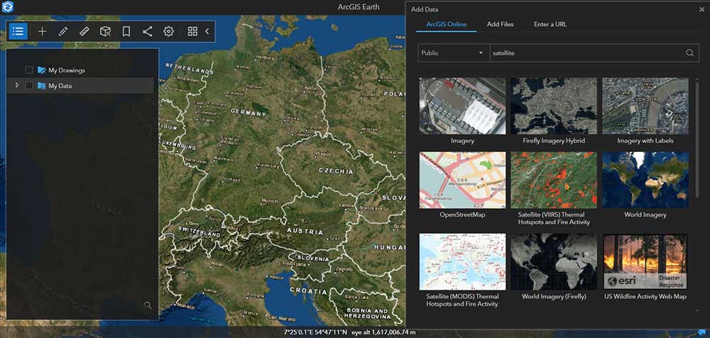 ArcGIS Earth Data