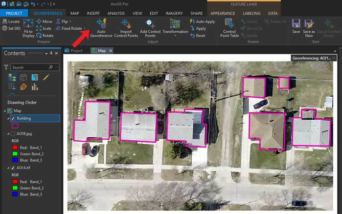 ArcGIS Pro Georeference 1
