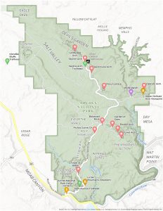 Arches National Park Map