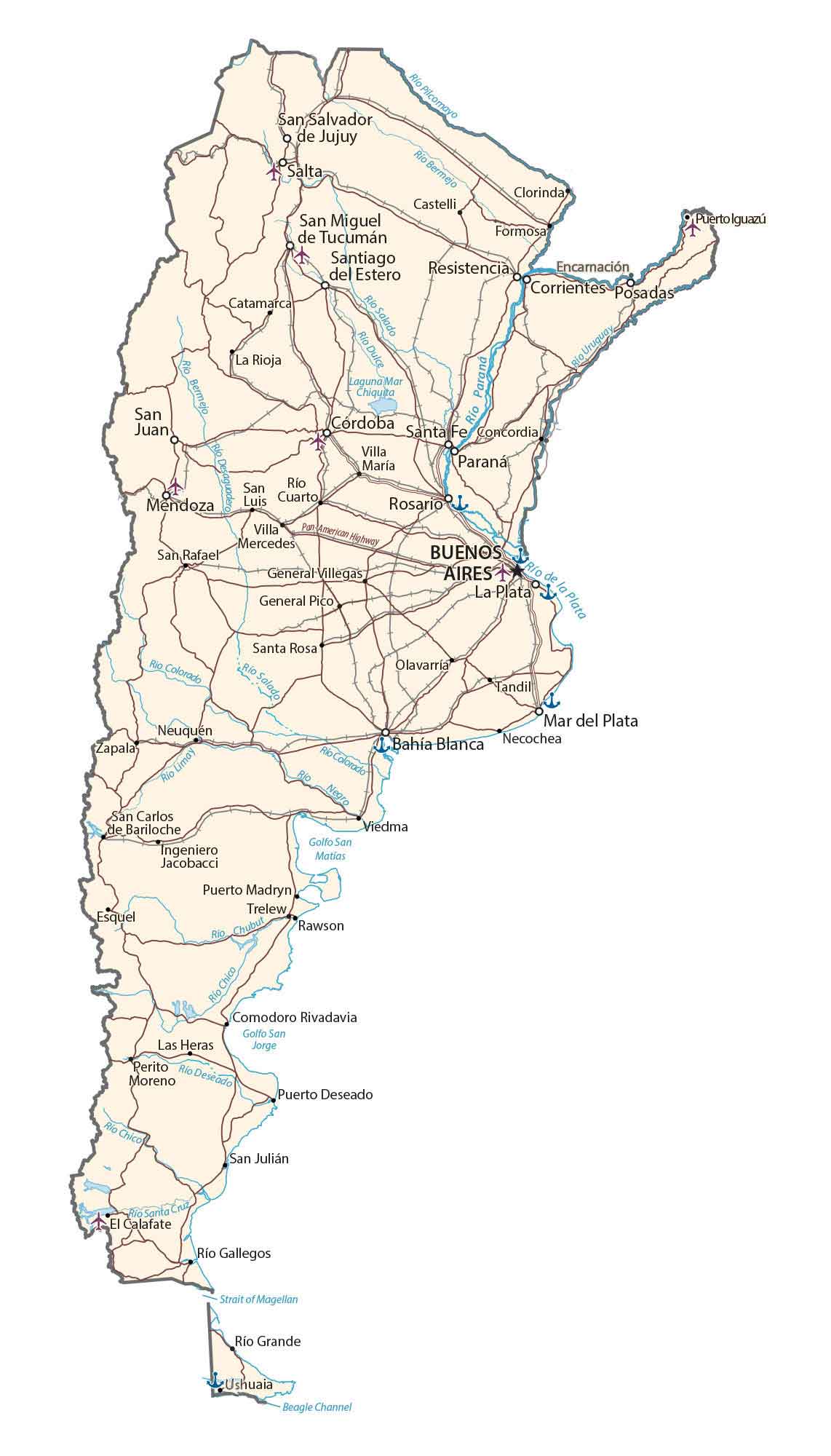 Argentina Map