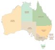 Australia Administration Map