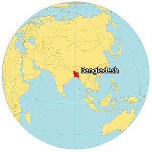Bangladesh World Map