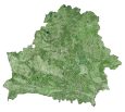 Belarus Satellite Map
