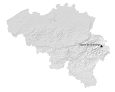 Belgium Physical Map