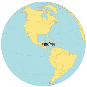Belize World Map