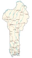 Benin Map