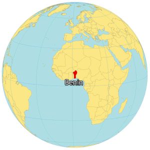 Benin World Map