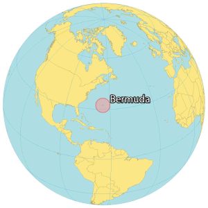 Bermuda World Map