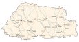 Bhutan Map