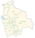 Bolivia Administration Map