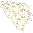 Bosnia and Herzegovina Map