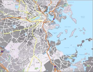 Boston Zip Code Map