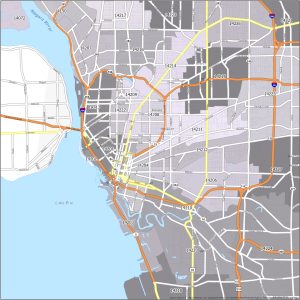 Buffalo Zip Code Map