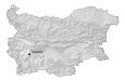 Bulgaria Physical Map