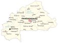 Burkina Faso Map