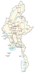 Burma Map