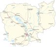 Cambodia Map