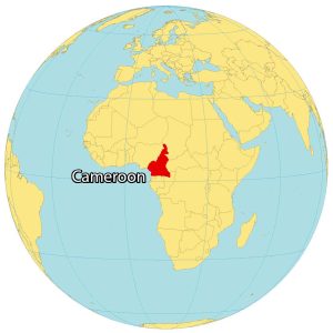 Cameroon World Map