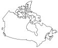 Canada Blank Map
