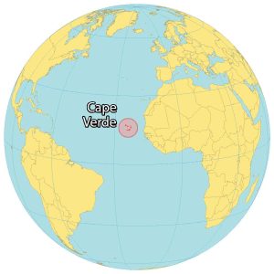 Cape Verde World Map