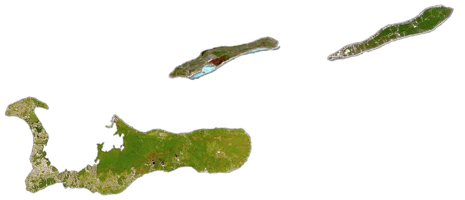 Cayman Islands Satellite Map