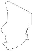 Chad Blank Map