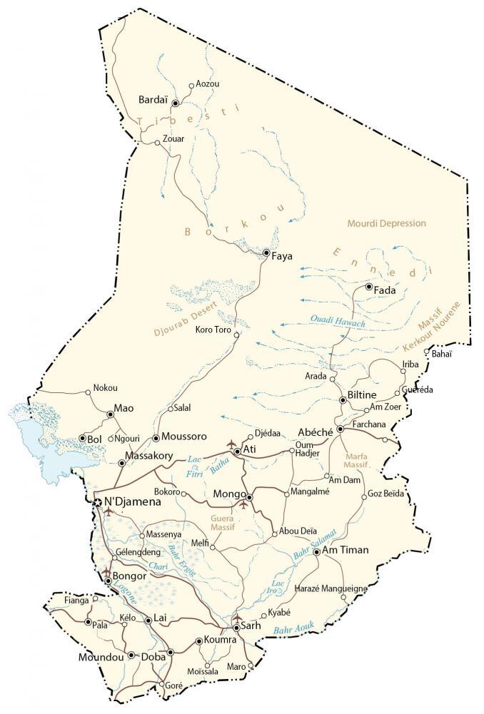 Chad Map