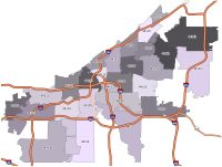 Cleveland Zip Code Map