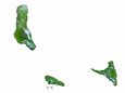 Comoros Satellite Map