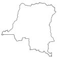 DRC Blank Map