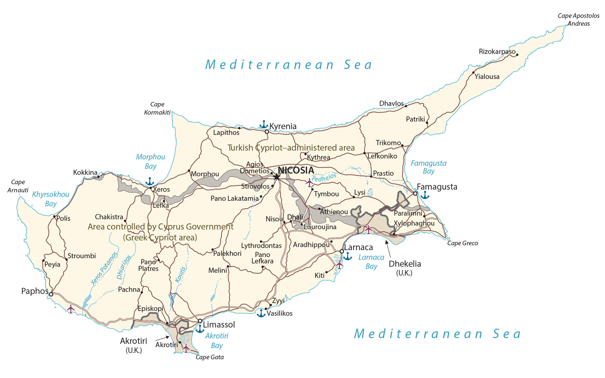 Cyprus Map