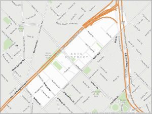 Dallas Arts District Map