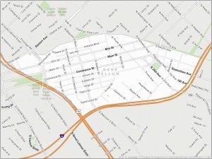 Dallas Deep Ellum Map