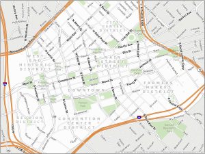 Dallas Downtown Map