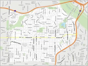Dallas Oak Cliff Map