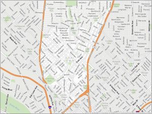 Dallas Oak Lawn Map