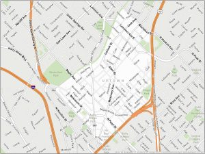 Dallas Uptown Map