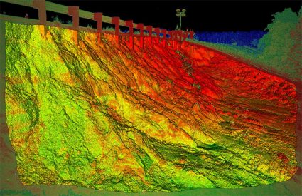 Dam Lidar Scan