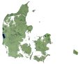 Denmark Satellite Map