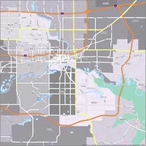Des Moines Zip Code Map