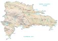 Dominican Republic Physical Map