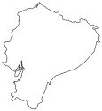 Ecuador Blank Map