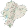 Ecuador Physical Map