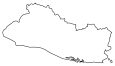 El Salvador Blank Map