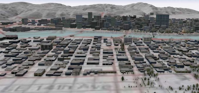 Esri CityEngine Portland Map