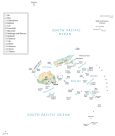 Fiji Islands Administration Map